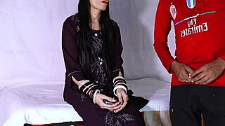 the family doctor visits the housewife and fucks her ass hard, making her squirt