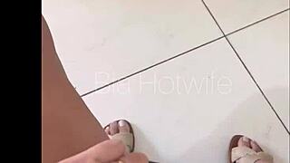 I was waiting alone and started masturbating in the reception!