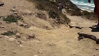 The journey of actor alexey panin, sugarnadya, and her busty girlfriend to a nudist beach in san diego.