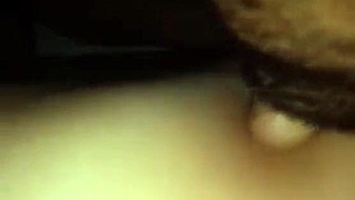 i'm enjoyin' her hot boobs in the bedroom