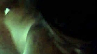 Latina wife bent over in doggystyle, desiring two cocks