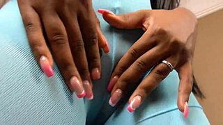 german mistress teases with ass play, jerking off on webcam pov for viewers