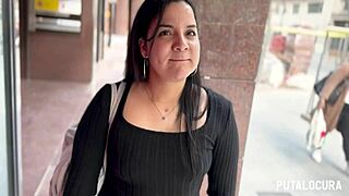 Shy Chubby Salomé Models And Gets Bent Over In Hotel