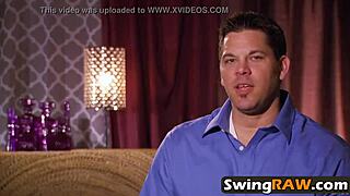 Swingraw Season 5 Episode 2: Swingers Engage in Group Oral and Blowjob Orgy