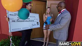 Jillian janson wins two black cocks jay bangher chocolate god