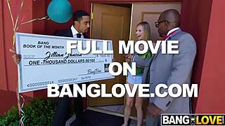 Jillian janson wins two black cocks jay bangher chocolate god