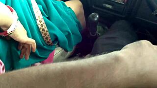 sexy aunt fucked hard in jungle car on highway
