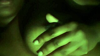 Oh Wow, Licking My Nipples Feels So Damn Good at Night!