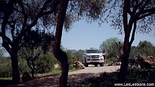 Blonde Shemale MILF Lesbian Miss Each Other Intensely.