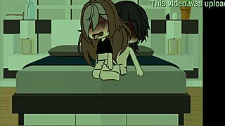 gacha sex with stepfather and stepdaughter is wild