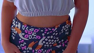 Watch this desi college girl masturbate sensually under her skirt!