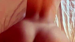 Babe spreads for huge cock in cowgirl smashing