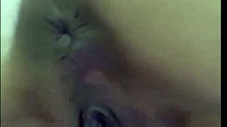 cute asian housewife feels romantic pleasure with husband in video call for happy new year 2025