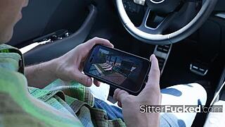 Babysitter caught breaking into the house