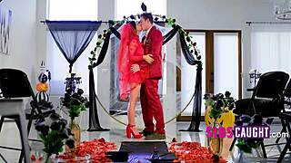 Busty teen proposes unusual family rituals involving licking