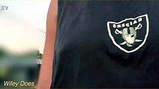 wifey daring to flash tits on the street