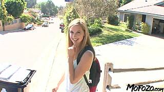 Blonde Student Gets Sloppy Anal With Big Cock In Homemade Video