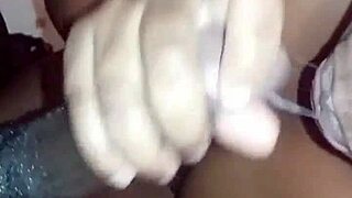 kenyan girl deepthroating big black cock and swallowing cum