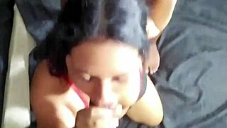 Latina Milf Fucked by Two Big Cocks