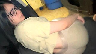 my step-cousin arrives very horny she was good