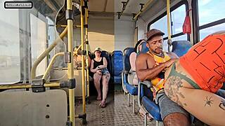 Married Woman Flirts With Stranger On Bus, Ends Up Fucking! 😈