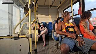 Married Woman Flirts With Stranger On Bus, Ends Up Fucking! 😈