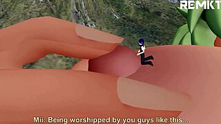 Giantess Goddess Dominates Apprentice In Magical Mishap