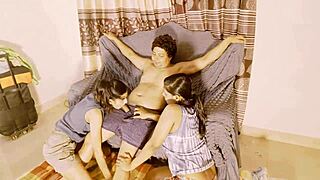 Milf Teacher Shows How To Fist Teen's Wet Pussy And Squirt In Class.