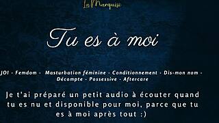 tu es � moi - french audio porn joi femdom