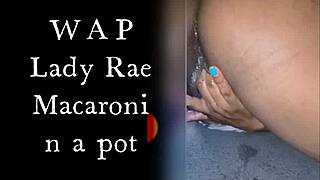 Lady Raex feels intense emotions fingering her juicy wet ass pussy close-up.