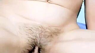 missionary fucks this complaining milf with young guy