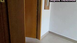 Fucking Sophie Helenass Bent Over With Giant Ass And Cumming In Pussy!