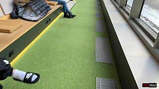 Library Girl Nymphomaniac Loves Sperm On Glasses