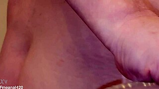 water bottle and dildos in my ass for dirty anal play