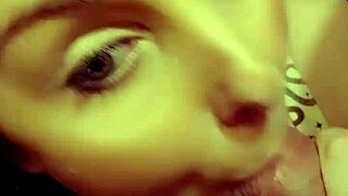 Sucking On A Hard Cock Feels So Intense For This Redhead Milf.