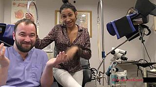 tampa university entrance physical with miss mars leads to humiliation and orgasm backstage