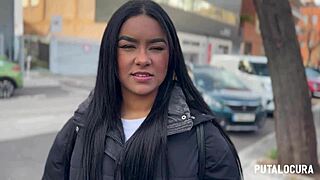 Ambar Bunny gets caught and ends with a creampie.