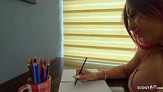 german bimbo cathy b seduced by mom's old friend