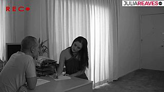 Does She Use Her Cunt to Fuck the Boss in Interview?