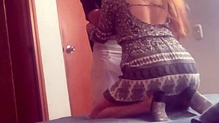 I wanted to find out why my stepsister always locks herself in her room with her boyfriend so i set up a hidden camera