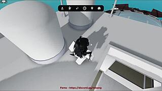 emo slut with big tits gets fucked hard in roblox condo