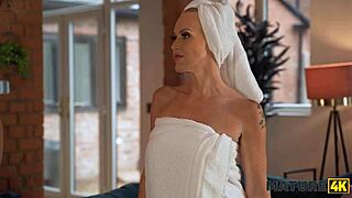 horny milf neighbor fucked the robber and sucked his cock