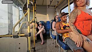 Married Woman Flirts With Stranger On Bus, Ends Up Fucking! 😈