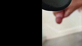 Blonde Bodybuilder Showers Muscular Cock In Bathing Scene.