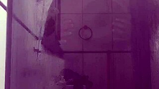 this curvy brunette stepmom having hot bathroom sex, riding and bent over 😏