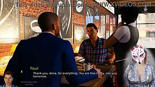 anna exciting affection - 4 playful fox enjoying adult vn with big tits in stockings and upskirt skirt outdoors