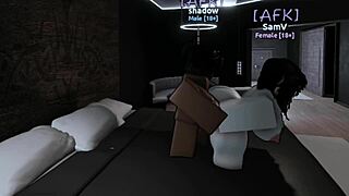 Roommate got horny so we fucked roblox