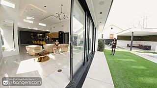 Asian Wife Catches Cheating, Joins Ffm Threesome