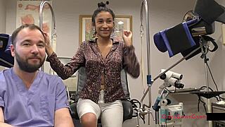 tampa university entrance physical with miss mars leads to humiliation and orgasm backstage