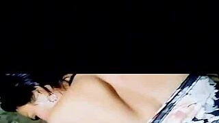 missionary fucks this complaining milf with young guy